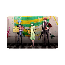 Load image into Gallery viewer, Karma,Nagisa and Kaede Credit Card Skins (4-in-1 Pack)