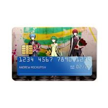 Load image into Gallery viewer, Karma,Nagisa and Kaede Credit Card Skins (4-in-1 Pack)