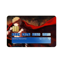 Load image into Gallery viewer, Katsuki Bakugo Credit Card Skins (4-in-1 Pack)