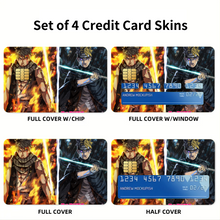 Load image into Gallery viewer, Kawaki and Boruto  Credit Card Skins (4-in-1 Pack)