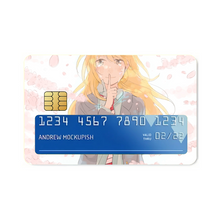 Load image into Gallery viewer, Kawori Miyazono Credit Card Skins (4-in-1 Pack)