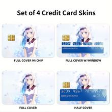 Load image into Gallery viewer, Kei Shirogane Credit Card Skins (4-in-1 Pack)