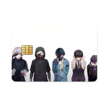 Load image into Gallery viewer, Ken Kaneki Transformation Credit Card Skins (4-in-1 Pack)