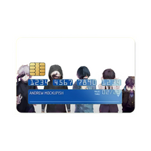 Load image into Gallery viewer, Ken Kaneki Transformation Credit Card Skins (4-in-1 Pack)
