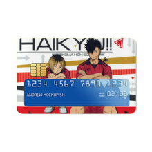 Load image into Gallery viewer, Kenma Kozume Credit Card Skins (4-in-1 Pack)
