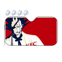 Load image into Gallery viewer, Kenpachi Fried Chicken Car Sunshade
