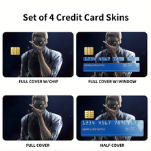 Load image into Gallery viewer, Kento Nanami Credit Card Skins (4-in-1 Pack)