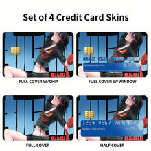 Load image into Gallery viewer, Kill La Kill Credit Card Skins (4-in-1 Pack)