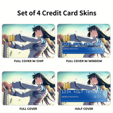 Load image into Gallery viewer, Kill La Kill Credit Card Skins (4-in-1 Pack)