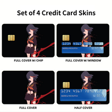 Load image into Gallery viewer, Kill La Kill Credit Card Skins (4-in-1 Pack)