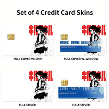 Load image into Gallery viewer, Kill La Kill Credit Card Skins (4-in-1 Pack)