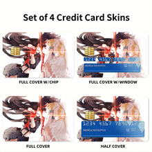 Load image into Gallery viewer, Kill La Kill Credit Card Skins (4-in-1 Pack)