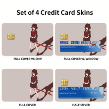 Load image into Gallery viewer, Kill La Kill Credit Card Skins (4-in-1 Pack)