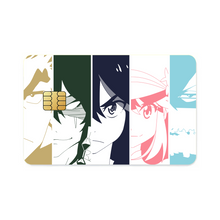 Load image into Gallery viewer, Kill La Kill Credit Card Skins (4-in-1 Pack)