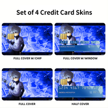 Load image into Gallery viewer, Killua Zoldyck Credit Card Skins (4-in-1 Pack)