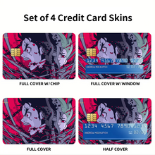 Load image into Gallery viewer, King of the Stone World Credit Card Skins (4-in-1 Pack)