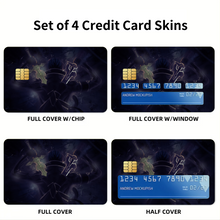 Load image into Gallery viewer, Kirigaya Kazuto (Kirito) Credit Card Skins (4-in-1 Pack)