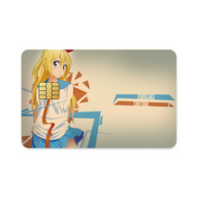 Load image into Gallery viewer, Kirisaki Chitoge Credit Card Skins (4-in-1 Pack)