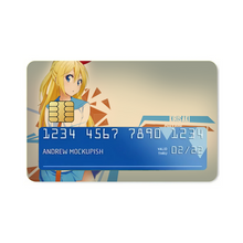 Load image into Gallery viewer, Kirisaki Chitoge Credit Card Skins (4-in-1 Pack)