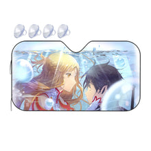 Load image into Gallery viewer, Kirito and Asuna Car Sunshade