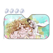 Load image into Gallery viewer, Kirito and Asuna Car Sunshade
