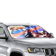Load image into Gallery viewer, Kirito and Asuna Car Sunshade