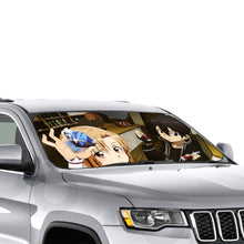 Load image into Gallery viewer, Kirito and Asuna Car Sunshade