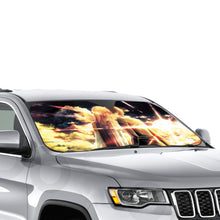 Load image into Gallery viewer, Kirito and Asuna Car Sunshade