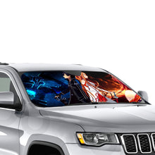 Load image into Gallery viewer, Kirito and Asuna Car Sunshade