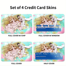 Load image into Gallery viewer, Kirito and Asuna Credit Card Skins (4-in-1 Pack)
