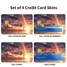 Load image into Gallery viewer, Kirito and Asuna Credit Card Skins (4-in-1 Pack)