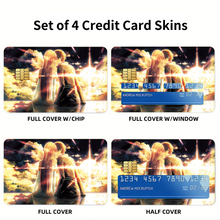 Load image into Gallery viewer, Kirito and Asuna Credit Card Skins (4-in-1 Pack)