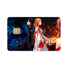 Load image into Gallery viewer, Kirito and Asuna Credit Card Skins (4-in-1 Pack)