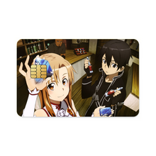 Load image into Gallery viewer, Kirito and Asuna Credit Card Skins (4-in-1 Pack)