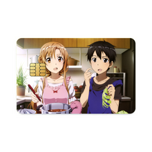 Load image into Gallery viewer, Kirito and Asuna Credit Card Skins (4-in-1 Pack)