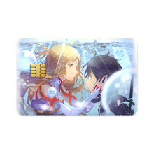 Load image into Gallery viewer, Kirito and Asuna Credit Card Skins (4-in-1 Pack)