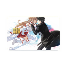 Load image into Gallery viewer, Kirito and Asuna Credit Card Skins (4-in-1 Pack)
