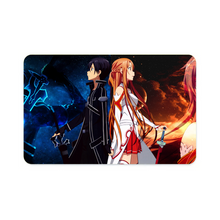 Load image into Gallery viewer, Kirito and Asuna Credit Card Skins (4-in-1 Pack)