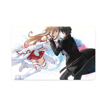Load image into Gallery viewer, Kirito and Asuna Credit Card Skins (4-in-1 Pack)