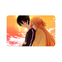 Load image into Gallery viewer, Kirito and Asuna Credit Card Skins (4-in-1 Pack)