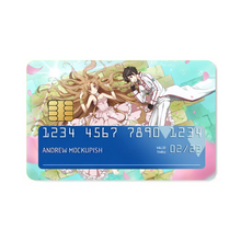 Load image into Gallery viewer, Kirito and Asuna Credit Card Skins (4-in-1 Pack)