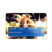 Load image into Gallery viewer, Kirito and Asuna Credit Card Skins (4-in-1 Pack)