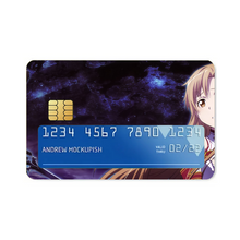 Load image into Gallery viewer, Kirito and Asuna Credit Card Skins (4-in-1 Pack)