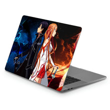 Load image into Gallery viewer, Kirito and Asuna  Macbook Skin