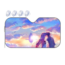 Load image into Gallery viewer, Kirito & Asuna Car Sunshade