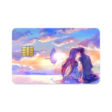 Load image into Gallery viewer, Kirito & Asuna Credit Card Skins (4-in-1 Pack)