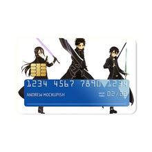 Load image into Gallery viewer, Kirito Credit Card Skins (4-in-1 Pack)