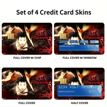 Load image into Gallery viewer, Kiseijuu Credit Card Skins (4-in-1 Pack)