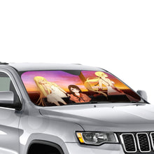 Load image into Gallery viewer, Kiss Shot and Hanekawa Car Sunshade