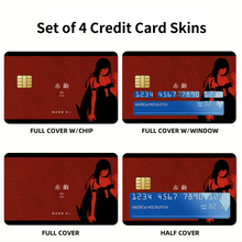 Load image into Gallery viewer, Kiss-Shot - Monogatari Scene Credit Card Skins (4-in-1 Pack)
